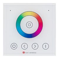 Контроллер для светодиодной RGB ленты Arlig настенный с кольцевым сенсорным 12A 144Вт 12-24В картинка 